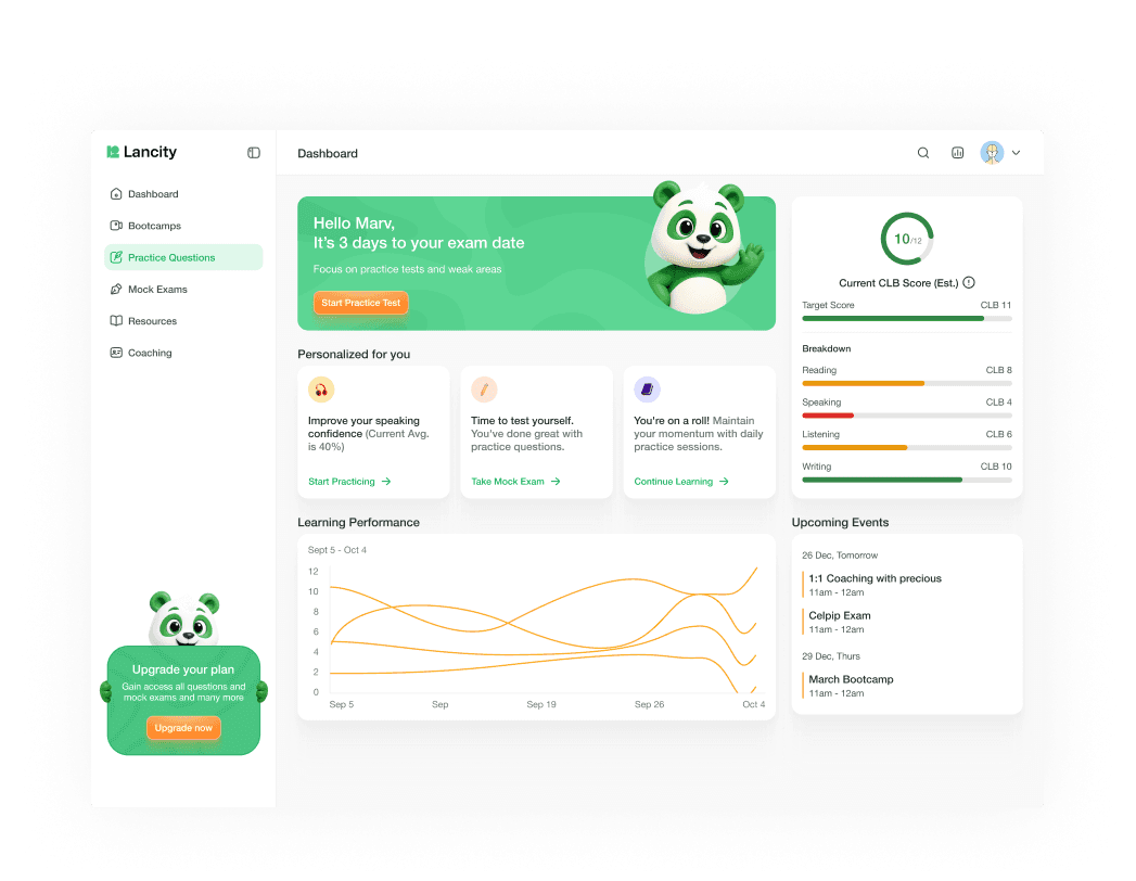 Lancity: AI-powered exam prep